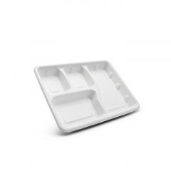 Bagasse Tray 4compt