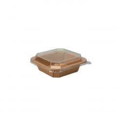 Square octagonal paper bowl 400ml